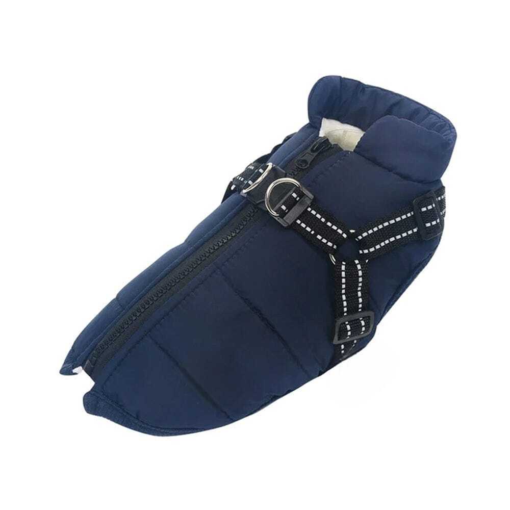 wasserdichter hundemantel wintermantel (fleece)
