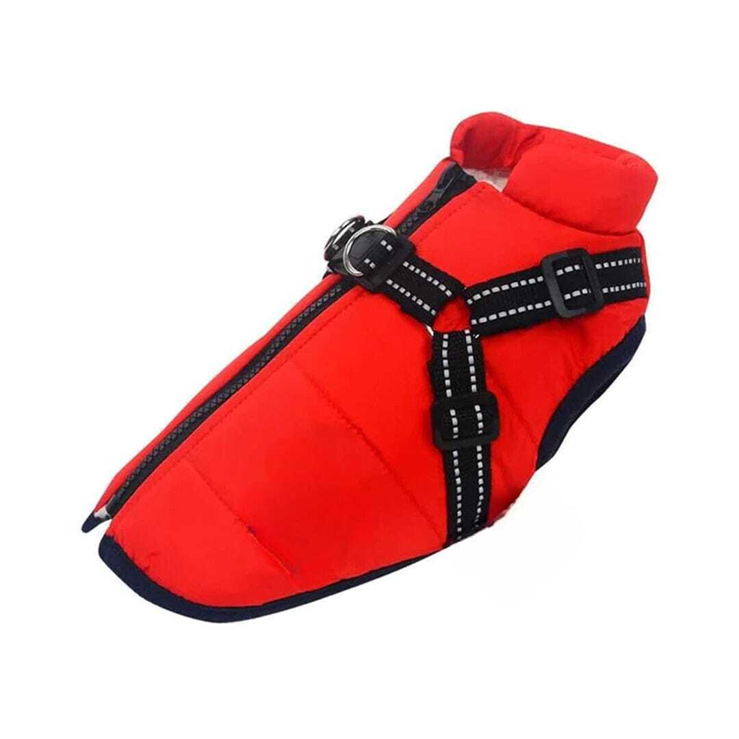 wasserdichter hundemantel wintermantel (fleece)