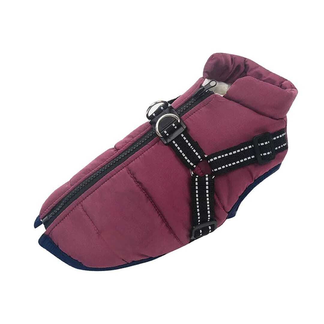 wasserdichter hundemantel wintermantel (fleece)