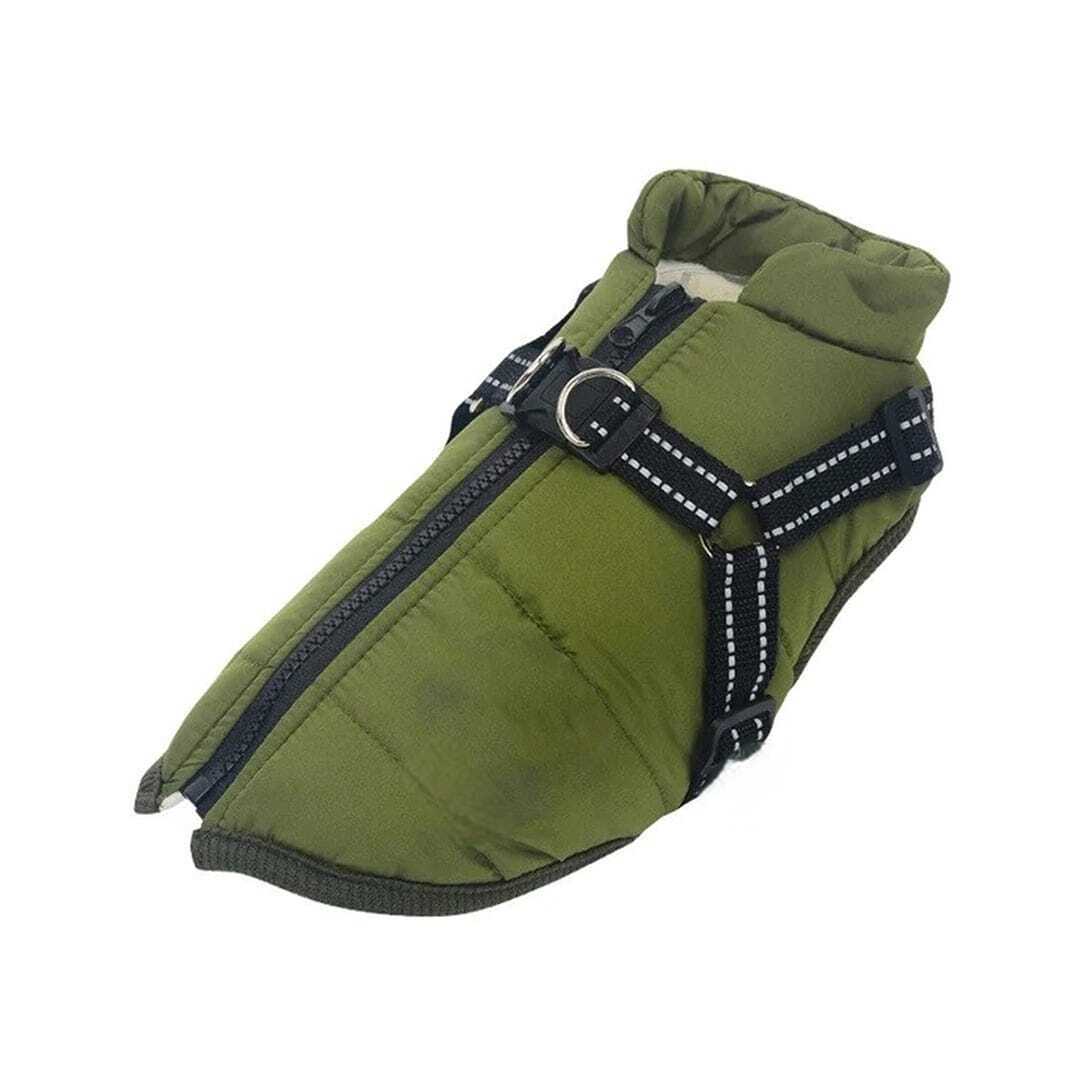 wasserdichter hundemantel wintermantel (fleece)