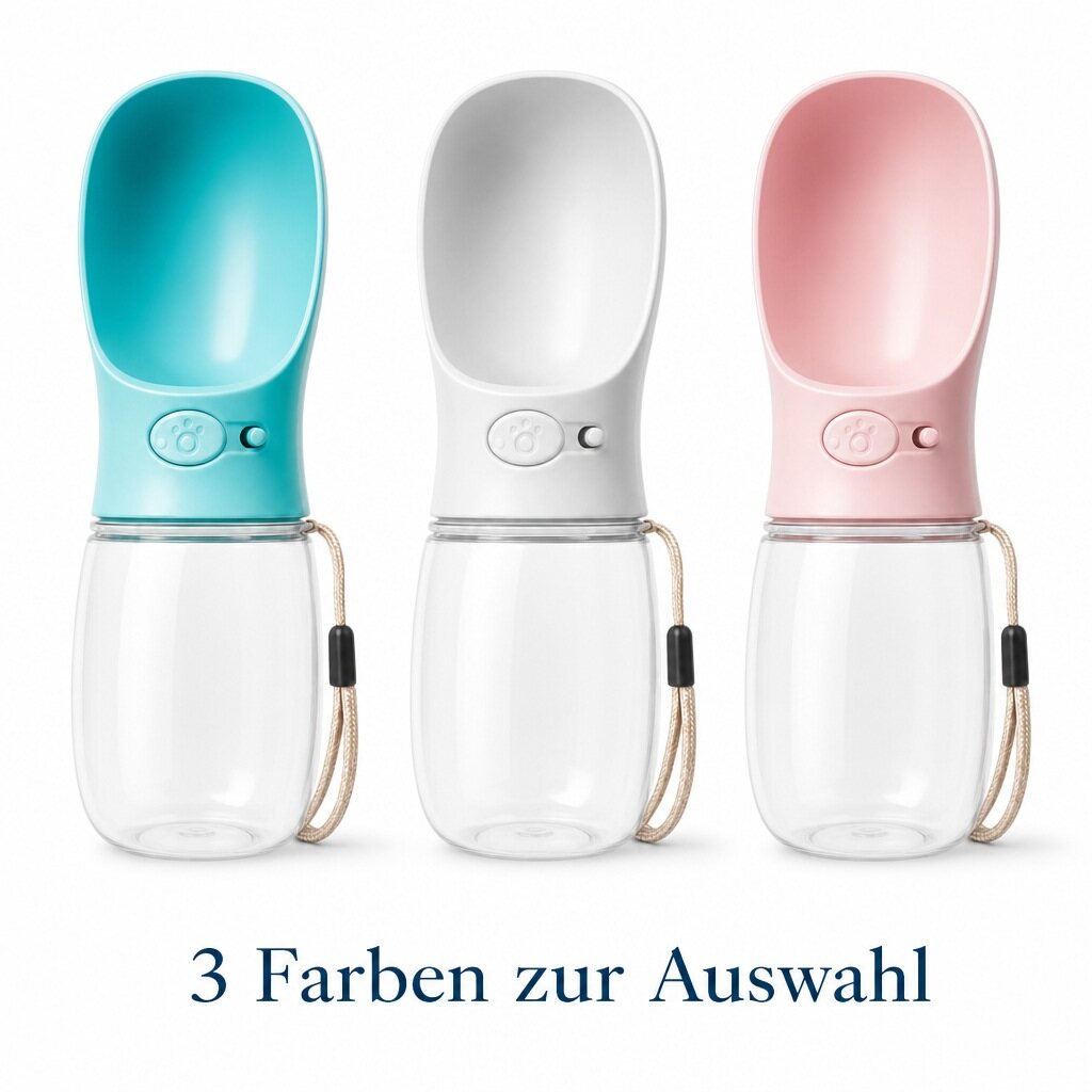 hunde trinkflasche 3 farben Hunde Trinkflasche – Bild 4