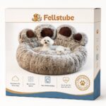Kuscheliges Hundebett Pfote – Verpackung