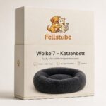 Fellstube Wolke 7 Katzenbett Premium-Verpackung mit Logo