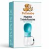 Verpackung der Fellstube Hunde Trinkflasche mit Logo